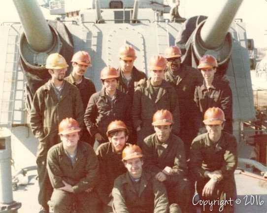 Main Battery Decomm Crew 1975