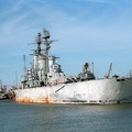 USS Newport News (CA-148) 1993 scrap yard