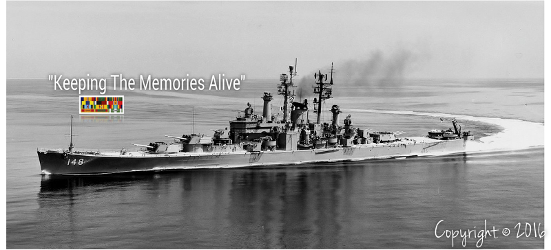 USS Newport News (CA-148) "Ribbons"