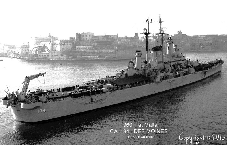 Great shot of our Sister Ship - Malta 1960